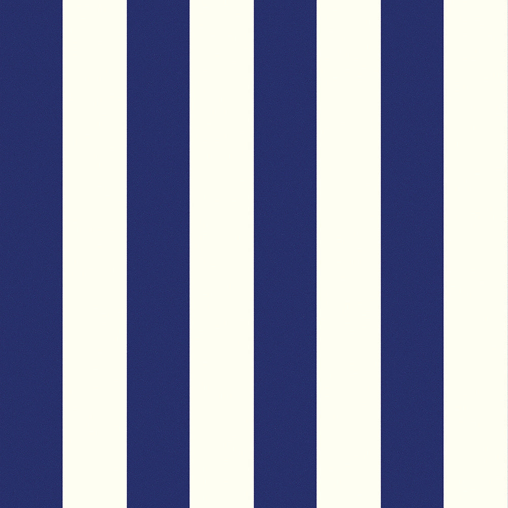 Sunbrella 46 Stripes Standard Beaufort Captain Navy Fabric