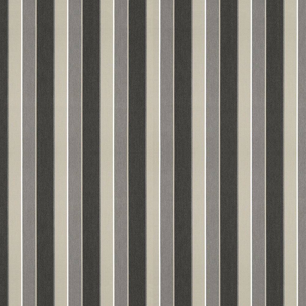 Sunbrella 46 Stripes Premium Clinton Granite Fabric