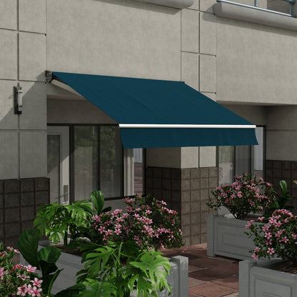 Sunbrella 60 Solid Standard Turquoise Fabric lifestyle