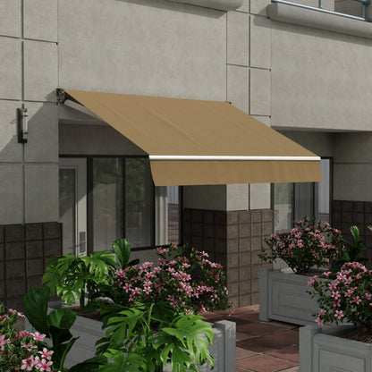 Sunbrella 60 Solid Standard Beige Fabric lifestyle
