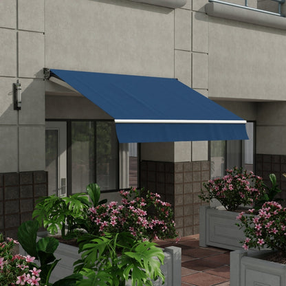 Sunbrella 60 Custom Standard Sky Blue Fabric lifestyle