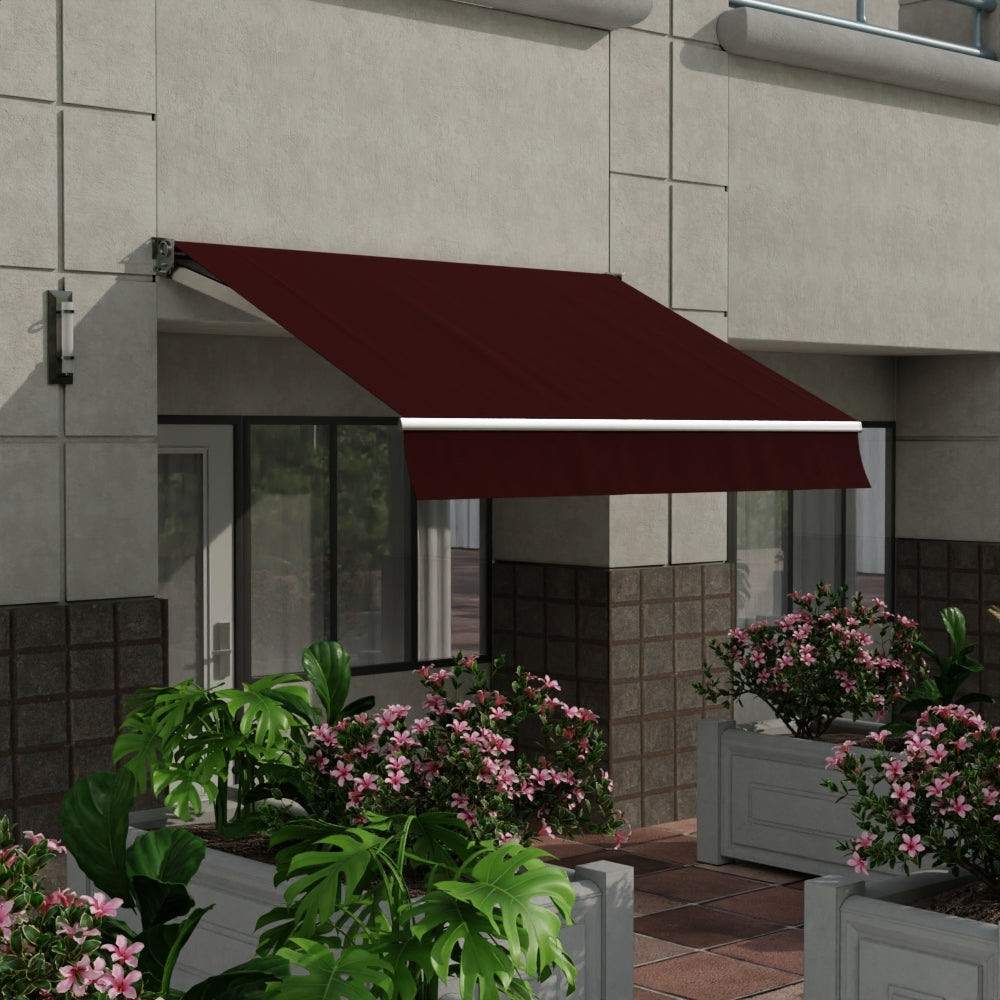 Sunbrella 60 Premium Burgundy Fabric lifestyle