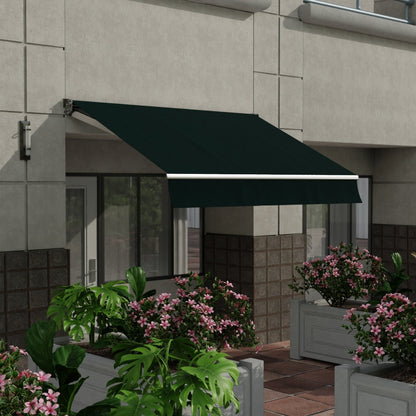 Sunbrella 60 Solid Standard Forest Green Fabric lifestyle