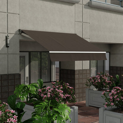 Sunbrella 60 Solid Standard Taupe Fabric lifestyle