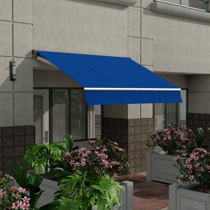 Sunbrella 60 Solid Standard Ocean Blue Fabric lifestyle