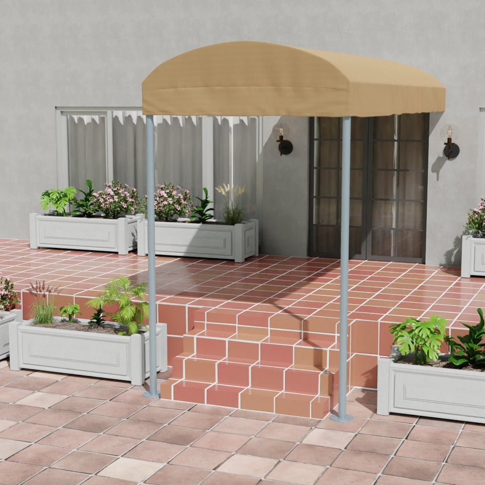 Sunbrella Plus 60 Toast Fabric lifestyle
