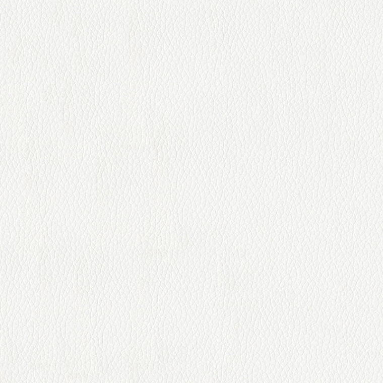 Turner White Faux Leather Fabric
