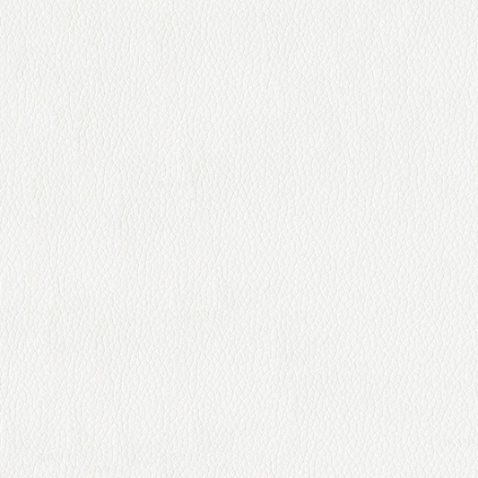 Turner White Faux Leather Fabric