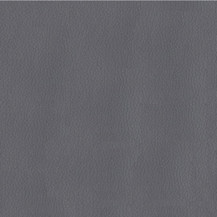 Turner Steel Faux Leather Fabric