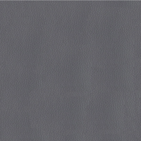 Turner Steel Faux Leather Fabric