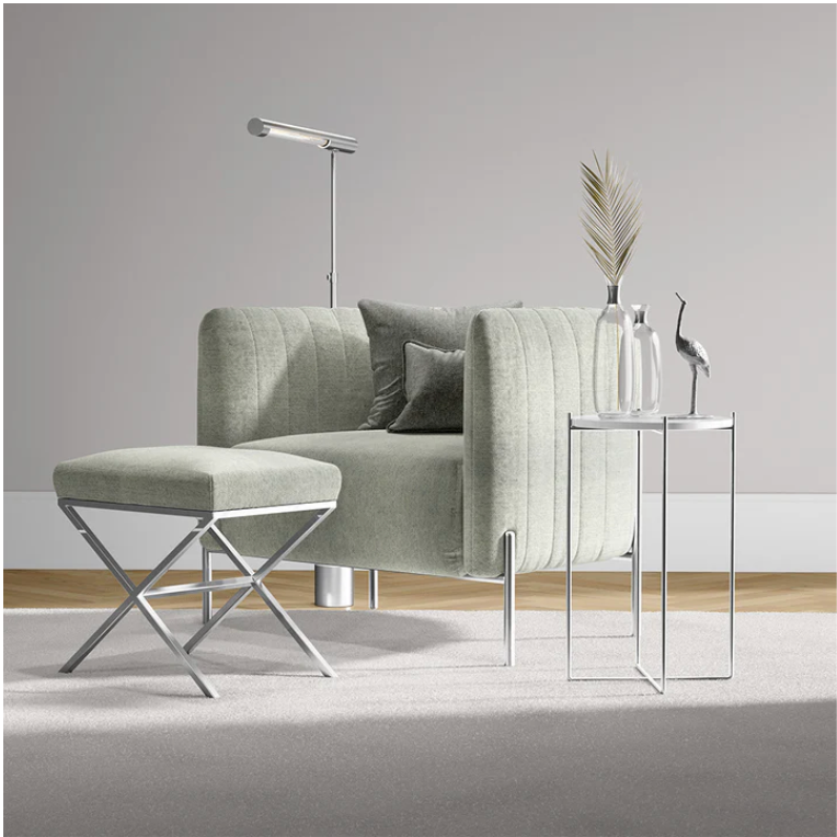 Scoop Limestone Fabric