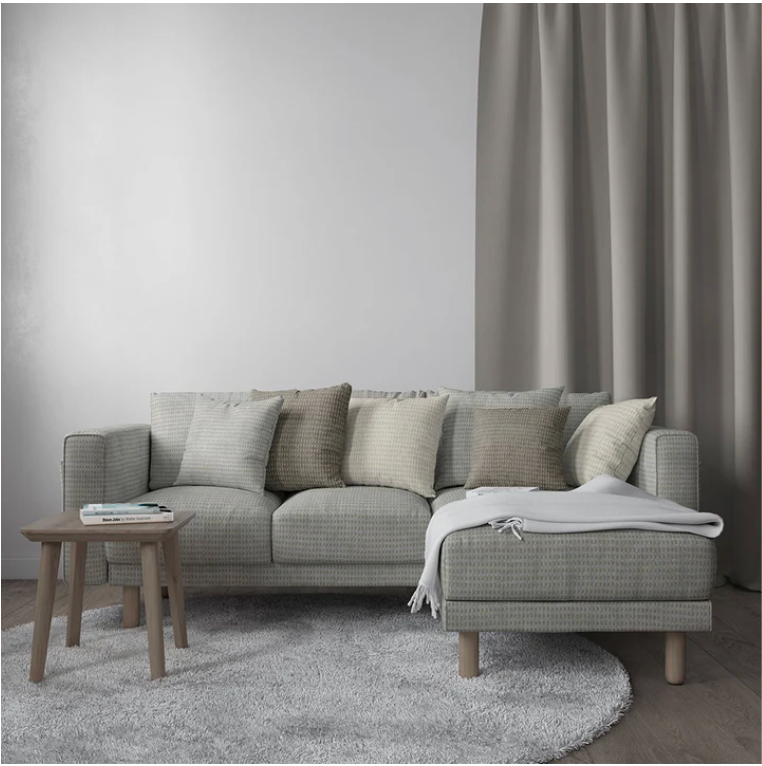 Solo Silver Fabric