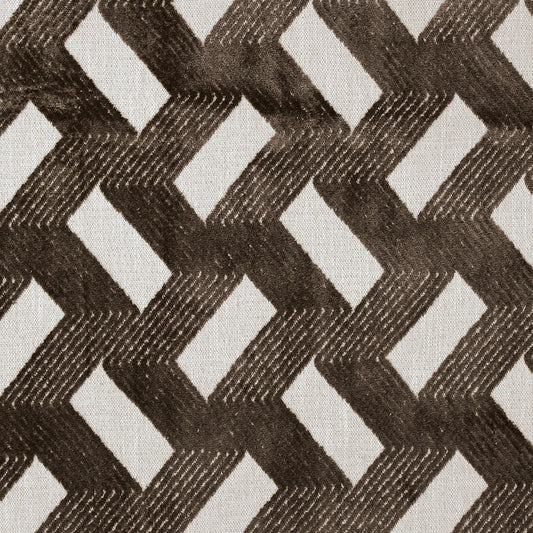 Trellis Charcoal Fabric