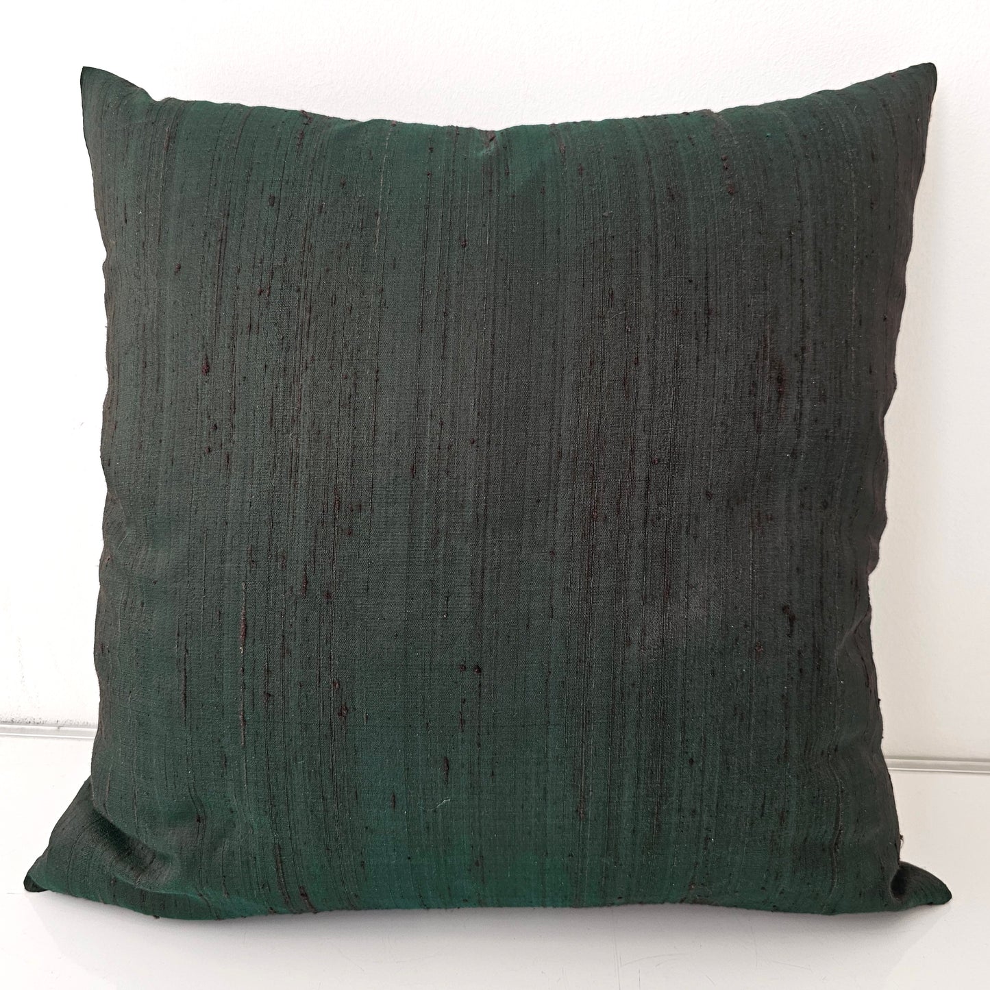 Heidel Dupioni Silk Throw Pillow Cover 17x17"