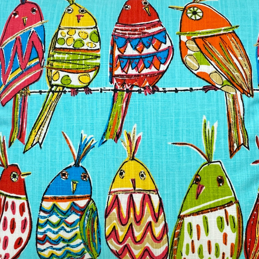 Birds on a Wire Fabric