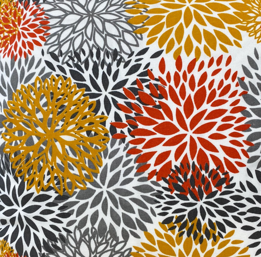 Blooms Fire Fabric