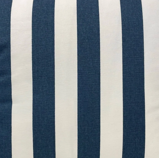 Canopy Stripe Navy Fabric