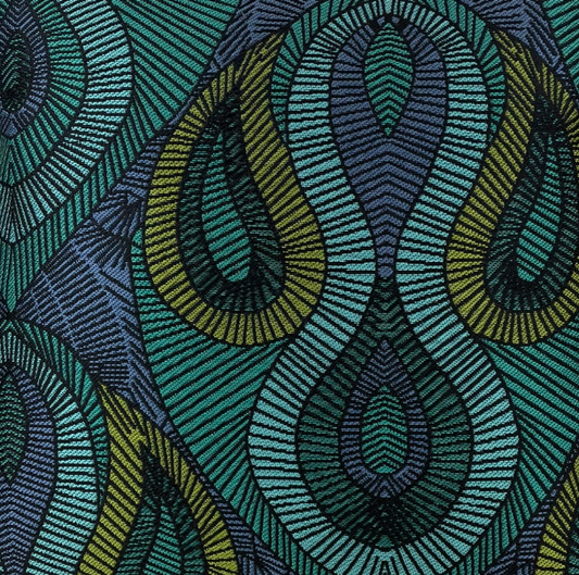 Caravan Peacock Fabric