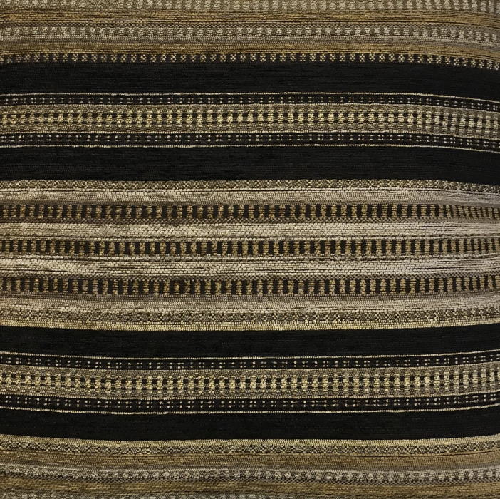Salem Berber Black Gold Fabric