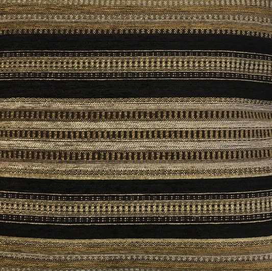 Salem Berber Black Gold Fabric
